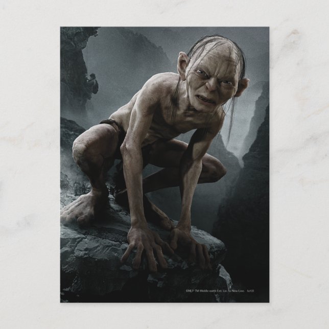 GOLLUM™ on a Rock Postcard (Front)