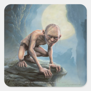 GOLLUM™ with Moon Square Sticker