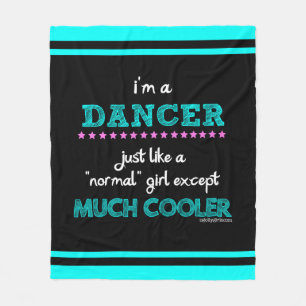 Golly Girls - I'm A Dancer Fleece Blanket