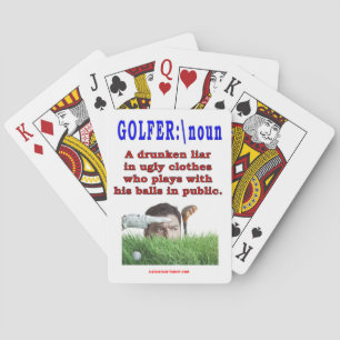 GOLPHER PLAYING CARDS