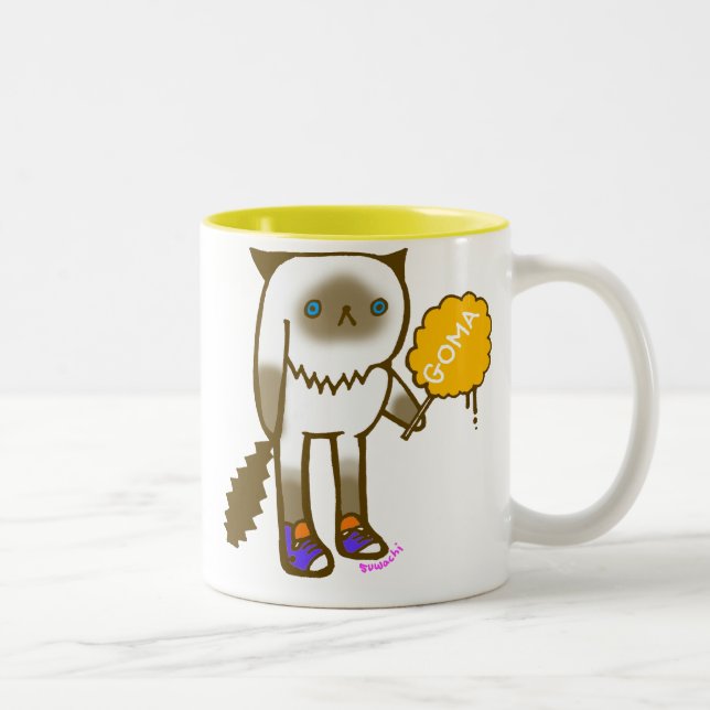 Goma Can Has Cotton Candyz Mug acup (Right)