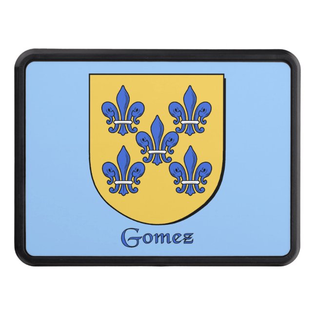 Gomez Family Shield Trailer Hitch Cover (Front)