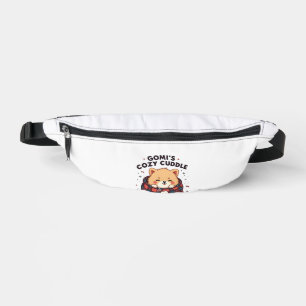 Gomis Cozy Cuddle Vintage Dog Blanket Design Do No Fanny Pack