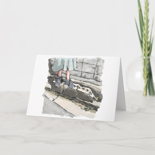 Gomuji Samu Note Card (Front)