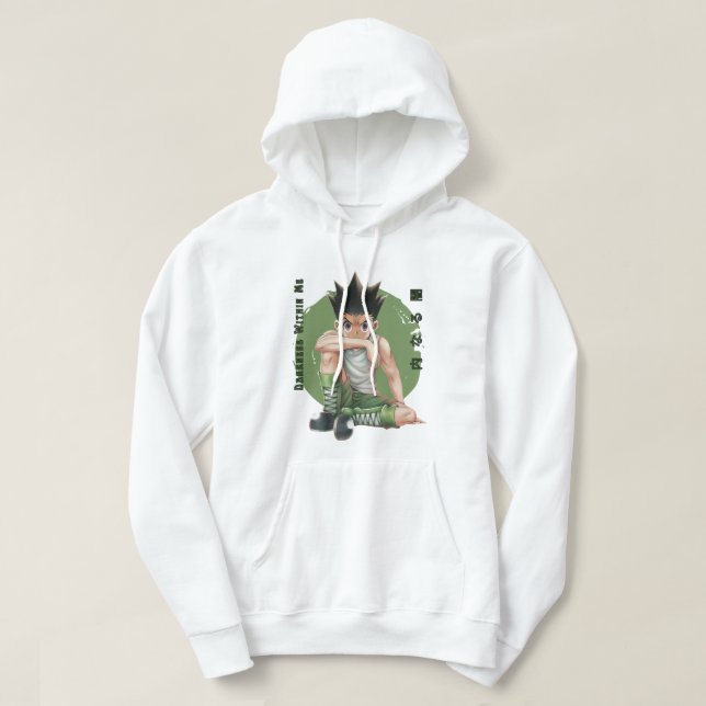 Gon Freecss Darkness Within Me Anime Hoodie (Design Front)