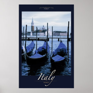 Gondoals of Venice Poster
