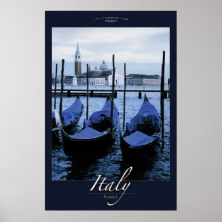 Gondoals of Venice Poster