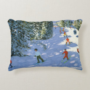 Gondola Austrian Alps 2004 Accent Pillow