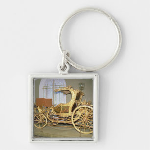 Gondola carriage of Empress Catherine II Keychain