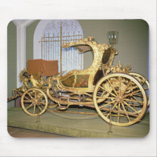 Gondola carriage of Empress Catherine II Mouse Pad