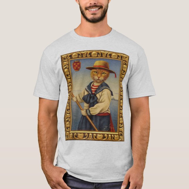 Gondola Cat! T-Shirt (Front)