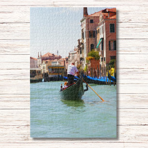 Gondola In Venice Italy Jigsaw Puzzle