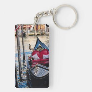 Gondola in Venice Italy Keychain