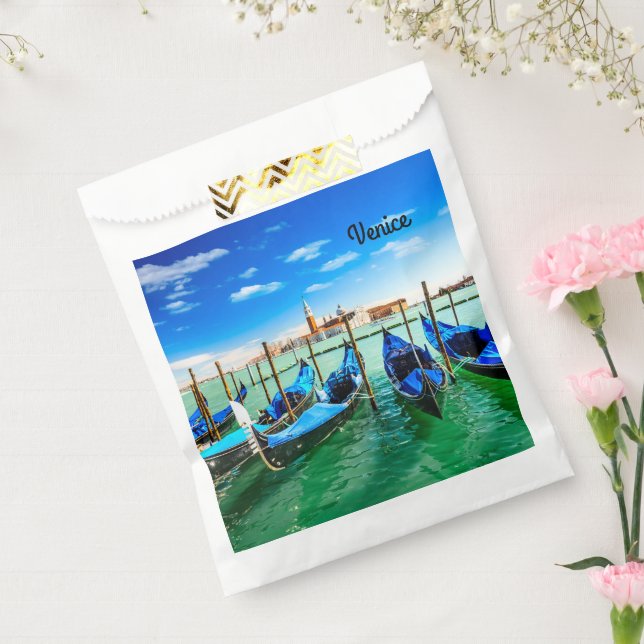 Gondolas at Grand Canal in Venice Favour Bag (Sealed)