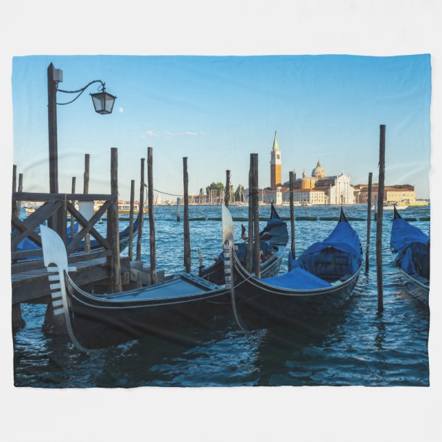 GONDOLAS FLEECE BLANKET (Front (Horizontal))