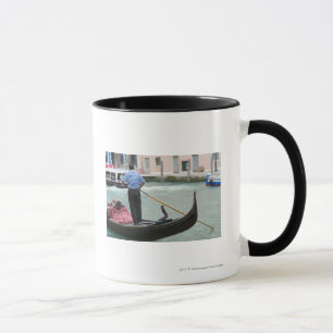 Gondolas in Venice canal Mug
