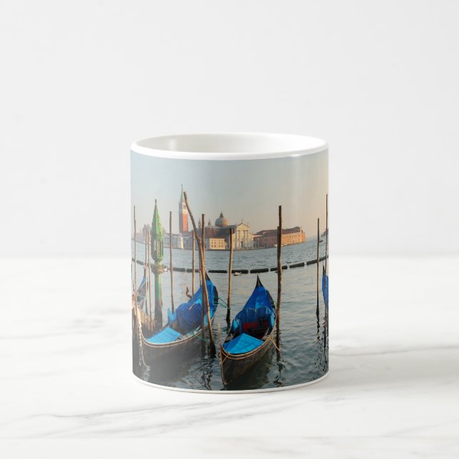 Gondolas in Venice Coffee Mug (Center)