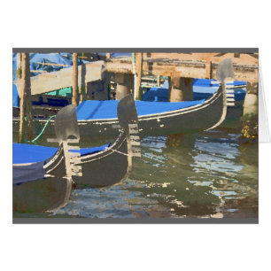 Gondolas in Venice, Italy