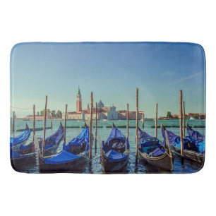 Gondolas in Venice, Italy Bath Mat