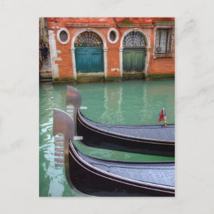 Gondolas on the Grand Canal, Venice Postcard