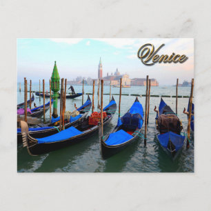 Gondolas Postcard