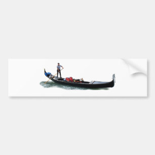 Gondolier Bumper Sticker