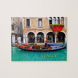 Gondolier in Cannaregio Jigsaw Puzzle