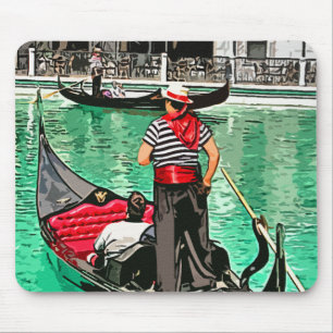 Gondolier Mouse Pad