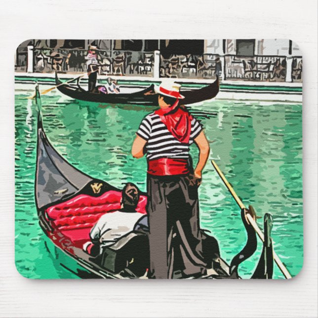 Gondolier Mouse Pad (Front)