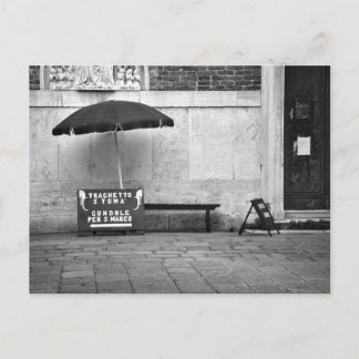 Gondolier Stand Postcard