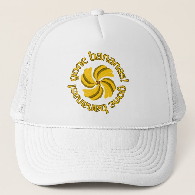 Gone Bananas! hat - choose colour (Front)