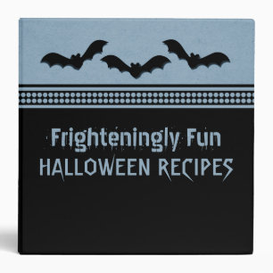 Gone Batty Halloween Binder (2 inch), Light Blue