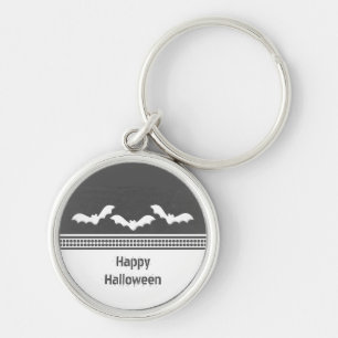 Gone Batty Premium Keychain, Dark Grey Keychain