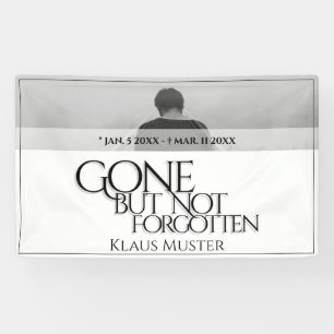 Gone but Not Forgotten - Bright Banner