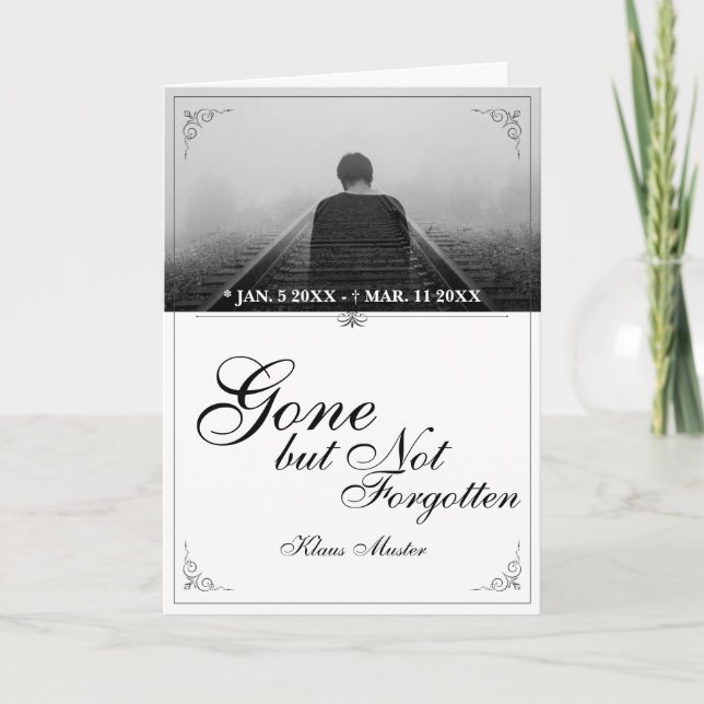 Gone but Not Forgotten - Classic Card (Front)