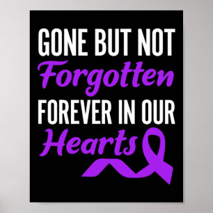Gone But Not Forgotten Forever In Our Hearts End A Poster