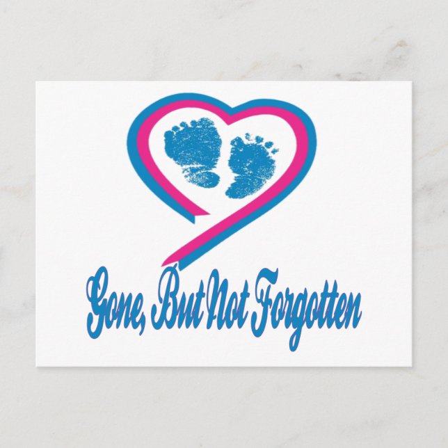 Gone But Not Forgotten Postcard (Front)