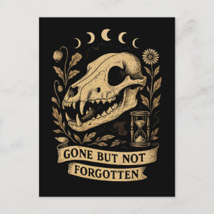 Gone but Not Forgotten – Thylacine Skull Vanitas A Holiday Postcard