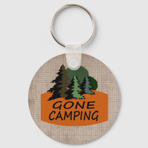 Gone Camping Keychain