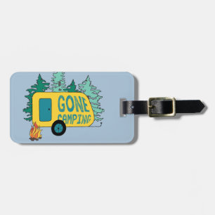Gone Camping Summer Camp Clipart Happy Trails Camp Luggage Tag