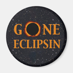 GONE ECLIPSIN Solar Eclipse Magnet