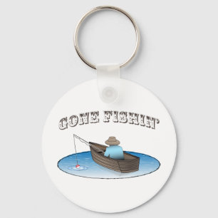 Gone Fishin' Keychain