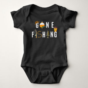 Gone Fishing Baby Bodysuit
