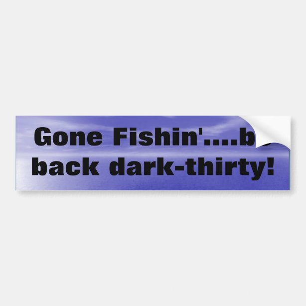 Fly Fishing Bumper Stickers & Car Stickers Zazzle CA