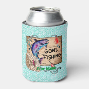Gone Fishing Can Cooler