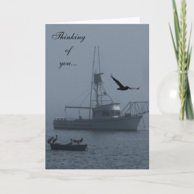 Gone Fishing.... Card (Front)