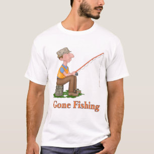 Gone Fishing Fisherman T-Shirt