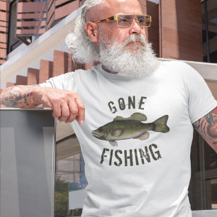 Gone Fishing Fisherman T-Shirt