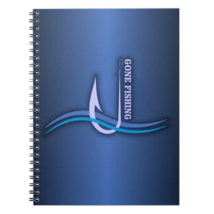 Gone Fishing (Hook) Notebook