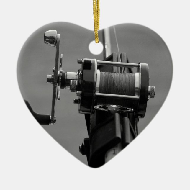 Gone Fishing.jpg Ceramic Ornament (Front)